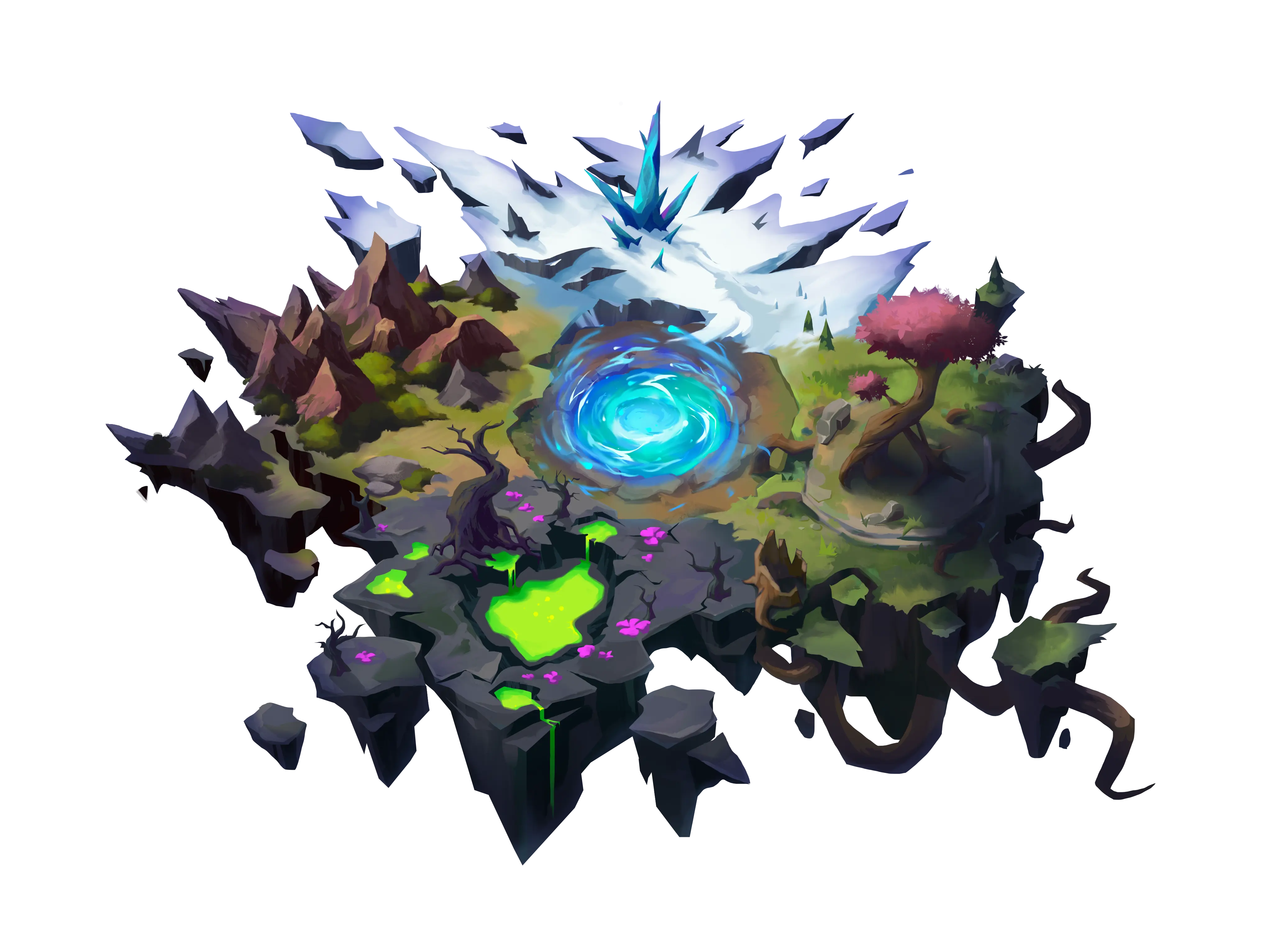 Interactive game world